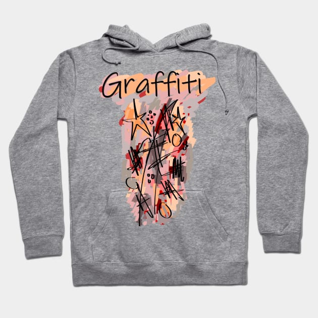 Graffiti Hoodie by andersonartstudio